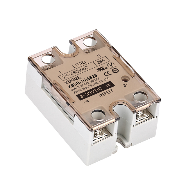 220vac Solid State Relay Ssr 10a / 25a / 40a / 50a / 60a / 75a / 80a / 90a / 100a