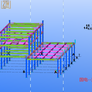 Стальная структура современного дизайна с панельной стеной для применения склада - Product Image 6