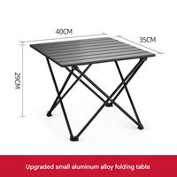 Table pliante en acier carbone de haute qualité, légère, portable, pour barbecue et pique-nique en plein air à un prix avantageux