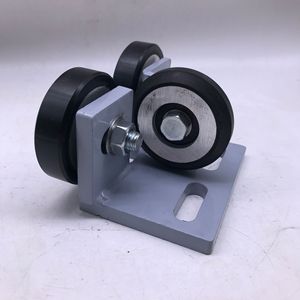 Zapatas de guía para elevadores de rodillos con ruedas de goma para elevadores de tracción, 1.0m/s, estructura de acero de alta resistencia, orificios de montaje personalizados - Product Image 4