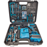 Kits d'outils de perçage électriques multifonctionnels 21V, perceuses sans fil portables, tournevis, perceuses électriques manuelles, Furadeira