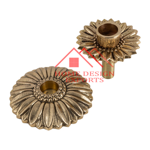 Portavelas de Té Dorado para el Hogar, Hoteles y Restaurantes, Portavelas de Mesa - Product Image 3