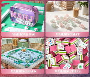 Set di Tessere Mahjong Americano di Lusso per Halloween, 2 Strati, 160 Pezzi, in Acrilico Inciso con Design Hocus Pocus per Serate di Gioco e Regali - Product Image 5
