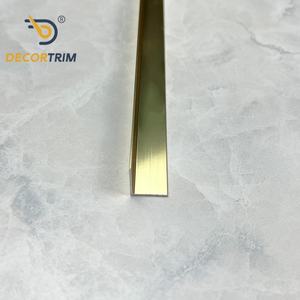 DECORTRIM Usine OEM/ODM Garde-angle moderne en aluminium, profilé d'angle en alliage pour la protection des murs - Product Image 5