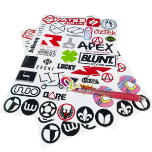 可打印乙烯基贴纸纸 A4 光面贴纸纸 哑光贴纸 210X297mm 小型企业定制包装 - Product Image 2