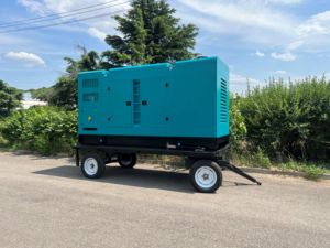 OEM Customizable Cum-mins 50kw 60kva Silent Mobile Trailer Generator for Construction Emergency Power MST-20GF Trailer - Product Image 3