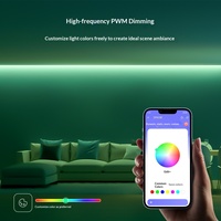 Contrôleur LED RGB PWM 3 canaux SP633E, application mobile, télécommande tactile 2.4G et contrôle par boîtier mural 86