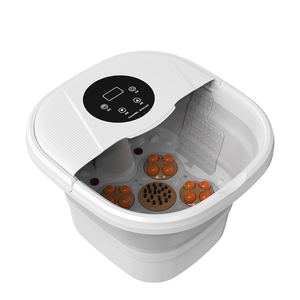 Pemijat Spa kaki elektrik, dapat dilipat berkualitas tinggi dengan Roller Shiatsu untuk terapi mandi kaki menenangkan - Product Image 1