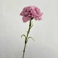 Bunga Anyelir Sentuhan Asli Buatan, Buket Hari Ibu, Dekorasi Pernikahan, Dekorasi Rumah, Pesta, Flora Anyelir