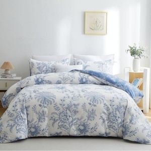Hiện Đại Màu Xanh Thân Thiện Với Môi Trải Giường Vỏ Gối Sheets In <span class=keywords><strong>Comforter</strong></span> Set Cho Đôi Kích Thước Dệt Kỹ Thuật - Product Image 3