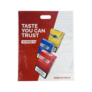 Custom Made Plastic Tote Bag Gift Bag Fashion Printed Logo High And Low Pressure Packaging Bag - Product Image 3