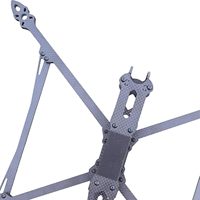 Drones agricoles pliables à longue portée avec cadre en fibre de carbone de 10 pouces, prix abordable, modèle V2 DIY, directement de l'usine