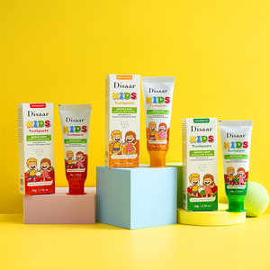 Diaar dâu tây trẻ em Anticavity Kem Đánh Răng <span class=keywords><strong>Fluoride</strong></span> xylitol Aloe Vera 24 giờ khoang bảo vệ lứa tuổi 2 + Bán buôn kem đánh răng - Product Image 6