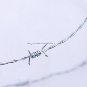 <span class=keywords><strong>Fil</strong></span> <span class=keywords><strong>barbelé</strong></span> galvanisé pour clôture <span class=keywords><strong>de</strong></span> bétail, clôture <span class=keywords><strong>de</strong></span> jardin et protection des limites - Product Image 1