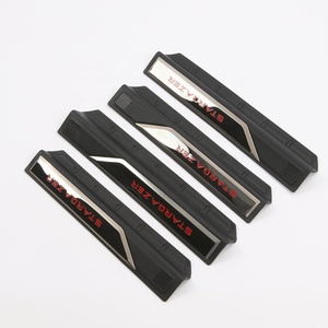 WZXD ชุดป้องกันขอบประตูรุ่นใหม่ แผ่นปิดขอบประตู อุปกรณ์ตกแต่งภายนอก ปี 2023 สำหรับ Stargazer - Product Image 2