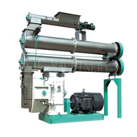 Machine à granulés d'aliments électriques automatique pour porcs, chevaux, vaches, moutons, poissons, canards, poulets, oies, chiens, volailles, à vendre