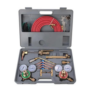 Ensemble de Torche de Soudage TIG de Style Américain Portable, Kit d'Outils de Découpe et de Soudage au Gaz Industriel, Acier Inoxydable et Cuivre - Product Image 2