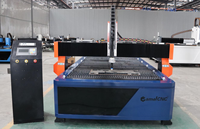 Découpeuse plasma CNC haute vitesse 1530, 20 jeux d'électrodes et buses, contrôleur automatique de hauteur de torche, outil de traitement des métaux