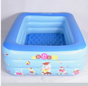 <span class=keywords><strong>Piscine</strong></span> gonflable rectangulaire de PVC pour des enfants de famille d'adultes pour l'usage extérieur de <span class=keywords><strong>piscine</strong></span> hors sol - Product Image 4
