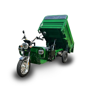Triciclo Eléctrico de Carga con Soporte Hidráulico EEC COC, Motor de 3000W, Carga de 800kg para Entrega de Carga Agrícola y Logística - Product Image 3