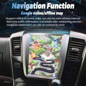 Pantalla Tesla con Android 13 para Toyota Alphard 2005 VELLFIRE A10, Radio GPS para Auto, Reproductor Multimedia de Video, CarPlay Inalámbrico, Navegación - Product Image 6