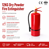 Extincteur à poudre sèche certifié CE de 1 à 12 kg, cylindre en acier portable pour la maison, la cuisine et l'entrepôt, Extintor