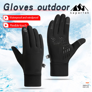 Gants de sport quotidiens antidérapants et imperméables pour écran <span class=keywords><strong>tactile</strong></span>, chauds, doublés polaire, pour la conduite, le cyclisme et le ski en hiver - Product Image 3