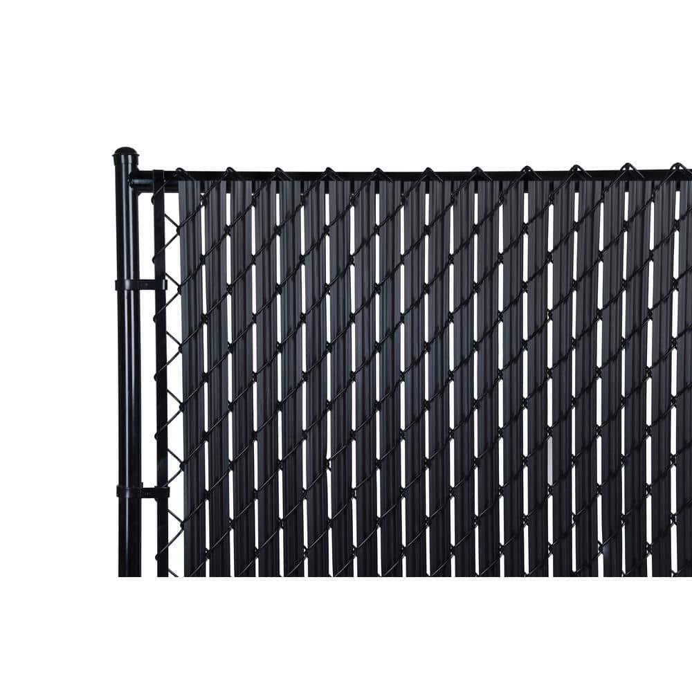White Slats Chain Link Fences - Durable & Secure Barriers