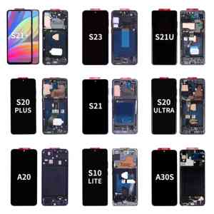 FLYCDI popolare nuovo schermo LCD display touch screen LCD per <span class=keywords><strong>Samsung</strong></span> Galaxy una serie S schermo LCD - Product Image 1