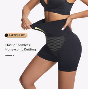 Ropa Interior Sexy para Mujer Madura, Braguitas Moldeadoras con Tiras, Elásticas, Tridimensionales, con Esponja, Efecto Lifting, Diseño de Panal, Tinte Liso, Realzadoras - Product Image 2