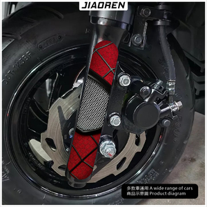 Adesivo Decorativo per Forcella Anteriore e Ammortizzatore per <span class=keywords><strong>SYM</strong></span> Tri-Yang <span class=keywords><strong>FIDDLE</strong></span> 4MICA JET SL <span class=keywords><strong>125</strong></span>/158, Adesivo Colorato per Moto - Product Image 4