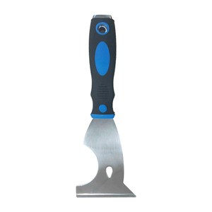 Espátula Rascadora Industrial de Grado Profesional, Pulida y Resistente, con Hoja de Acero con Alto Contenido de Carbono, Herramienta Multiusos 6 en 1 - Product Image 1