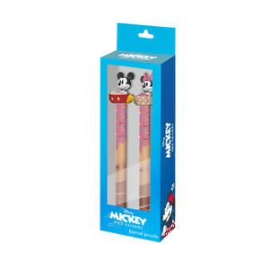Lot de 2 crayons éternels multicolores Disney Mickey et Minnie - Product Image 2