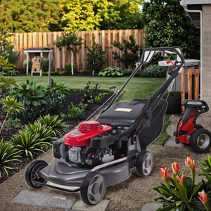 DIY Industrial Four-stroke Single <strong>Cylinder</strong> High-power Gasoline <strong>Lawn</strong> <strong>Mower</strong> 140cc Engine 41 cm Cutting Width 7-level Adjustment - Product Image 3