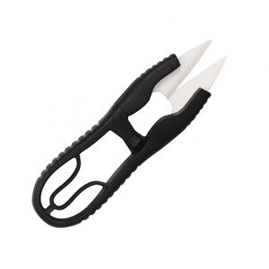 Ceramic industry U-shaped scissors, cross-stitch thread <b>trimmers</b>, sewing thread <b>trimmers</b>, fishing line insulated textile - Product Image 5
