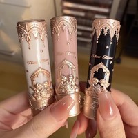 Flower Knows Little Angel Collection Rouge à lèvres mat Velours Solide Lip Mud Air Matte Rouge à lèvres solide Nude Chocolat Baume à lèvres Nouveau !