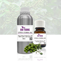 Huile essentielle naturelle pure de Litsea Cubeba Arôme d'agrumes longue durée pour diffuseurs domestiques