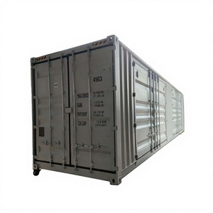 Conteneur High Cube de 40 pieds à paroi ouverte, de fabrication récente, avec portes latérales doubles. - Product Image 1