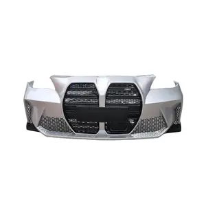 Wholesale Strong ABS material Car Bumpers For BMW 3 Series E90 320 325 Upgrade M3 Style Car Body kit Front bumper Grille