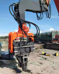 Martello Vibrante Idraulico ad Alta Efficienza in Offerta, Battipalo Vibrante con Impugnatura Laterale - Product Image 4