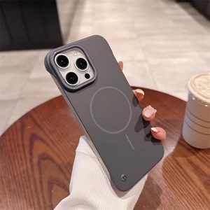 เคสโทรศัพท์แม่เหล็กแบบไร้ขอบสำหรับ iPhone 16 15 14 13 12 Pro Max Plus รองรับการชาร์จไร้สาย ป้องกันแรงกระแทก ดีไซน์บางเฉียบ - Product Image 3