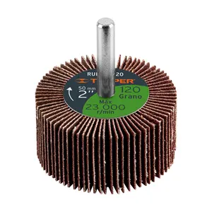 Master con 72 unità 2 'ruota a patta, graniglia 120, Truper - Product Image 1