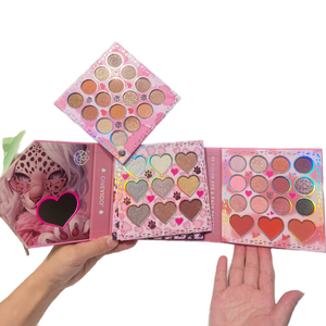 Palette de fards à paupières ONEYIOO 50 couleurs MLM, poudre sèche, fini mat, pour spectacle, résistante à l'eau, directement de l'usine. - Product Image 1