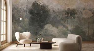 Pintura al óleo Retro personalizada, tela <span class=keywords><strong>de</strong></span> fondo <span class=keywords><strong>para</strong></span> sofá degradado, sala <span class=keywords><strong>de</strong></span> estar, TV, papel tapiz <span class=keywords><strong>de</strong></span> fondo, Mural - Product Image 6