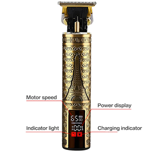TZ-T016 T9 tondeuses à cheveux électriques hommes 0mm chauve coupe de cheveux Machine 3.7V pièces de rechange gratuites <span class=keywords><strong>Nova</strong></span> tondeuse à cheveux en acier inoxydable - Product Image 3