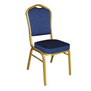 Chaise de Banquet Napoléon Rembourrée Noire de Haute Qualité pour Intérieur Extérieur Jardin Église Fête Salon Entrée Parc - Product Image 2