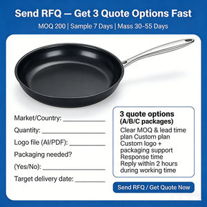 Nouvelle Arrivée Poêle à Frire Hybride en Céramique G8 Micro-Dot Nid d'Abeilles Ustensiles de Cuisine en Acier Inoxydable Triple Couche Antiadhésive - Product Image 5