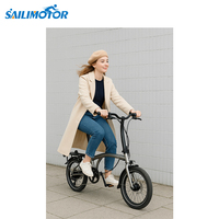 Sailimotor 16 pouces 250W moyeu moteur Brompton Style pliant E-Bike 20 pouces 36v 350w vélo de ville électrique pour l'équitation