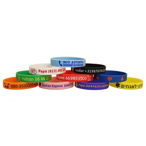 Friendly Silicone Bracelets Custom Silicone Wristband Bulk Cheap Silicone Wristbands Rubber Bracelet Promotional Gifts