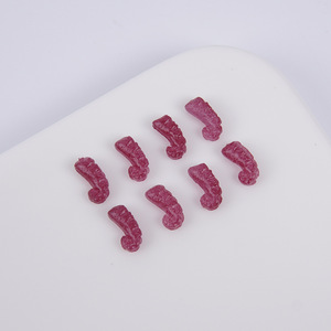 Tentacules de calamar miniatures réalistes de 0,8 cm, accessoires pour loisirs créatifs, accessoires réalistes pour aliments et fruits de mer, mini-jambes de pieuvre. - Product Image 1